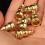 20Pcs Creative Golden Alloy Incense Stand for Desktop Decor 4