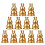 20Pcs Creative Golden Alloy Incense Stand for Desktop Decor 10