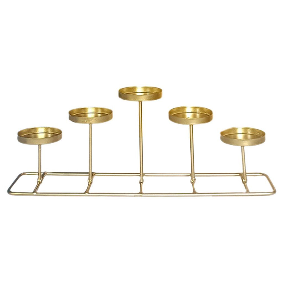 Wrought Iron Candle Stand Christmas Decor Display Ornament With Sleek-image-OPC-PM88QQX-NEW