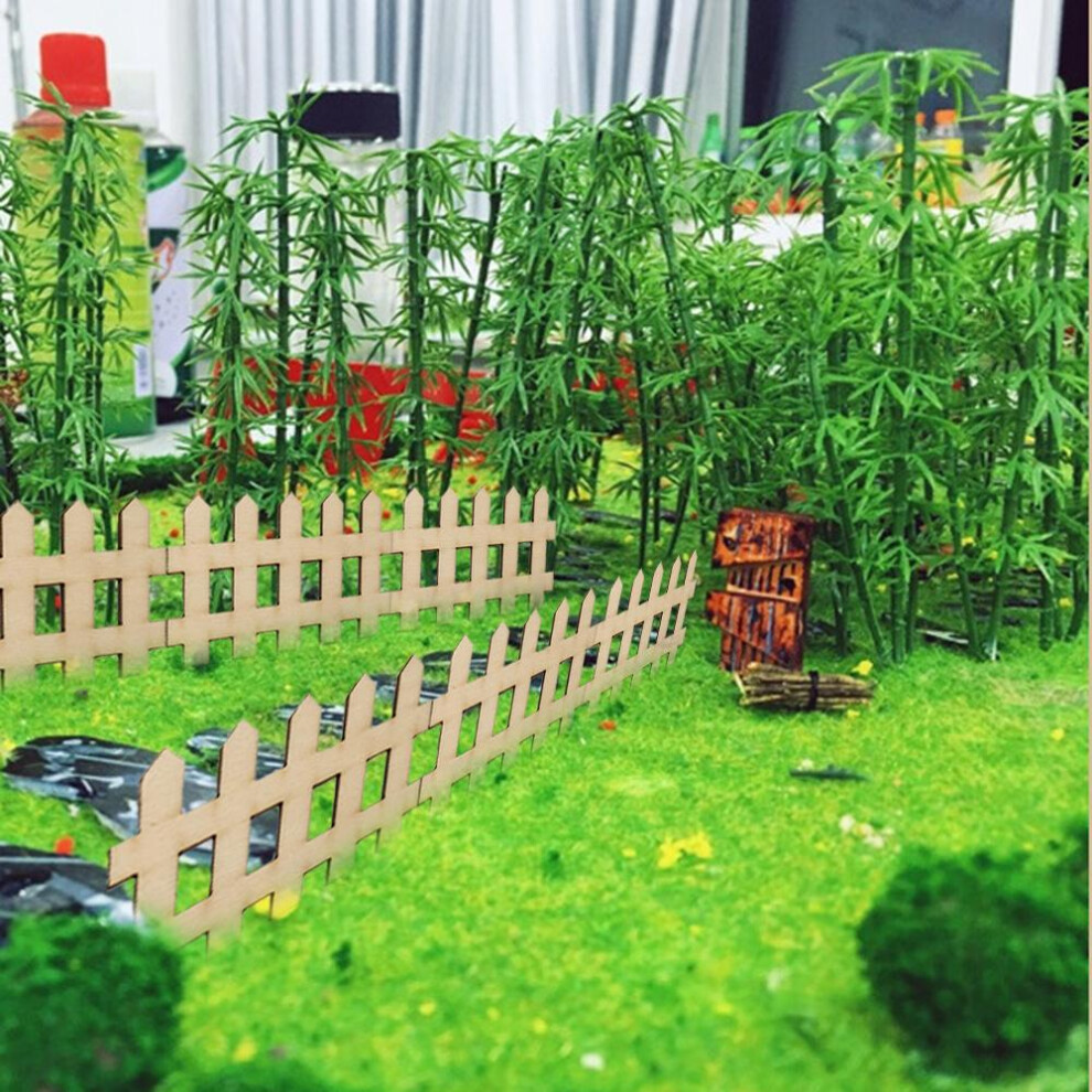 (White, 49x30CM) Decor Wildlifes Animals Figure Toys Wood Easy To Usethe Fairy Fence Is-image-OPC-PM88RMV-NEW