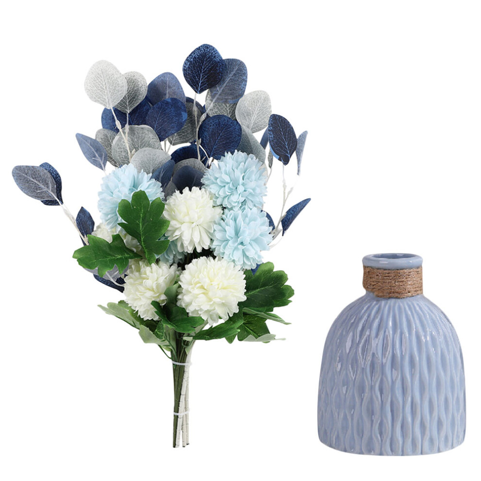 Zestaw Sztucznych Hortensji Z Wazą-image