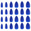 24 Unidades Adesivos Para Unhas, Postiças, Decalques 7