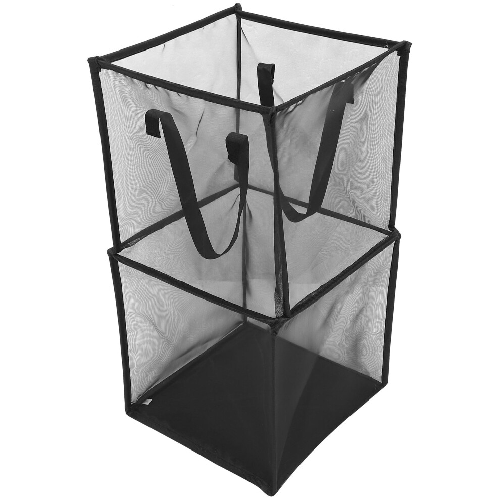 Kosz Na SkłAdany Z Uchwytami Do Przechowywania OdzieżY-image