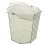 Office Desk Wastepaper Basket Tabletop Small Rubbish Bin Lidded 11