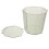 Office Desk Wastepaper Basket Tabletop Small Rubbish Bin Lidded 7