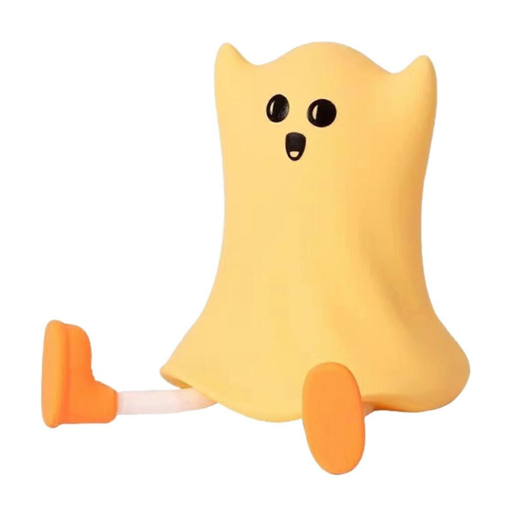 (Ghost)Cute Pumpkins Shaped Night Light Rechargeable Bedroom Touch Lamp Thoughtful Holiday Present 9022594239346