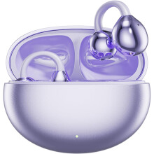(Violetit) Clip-on-nappikuulokkeet, avoimet langattomat Bluetooth 5.4 -kuulokkeet, 50 tunnin toisto, urheiluun tarkoitetut korvanapit,