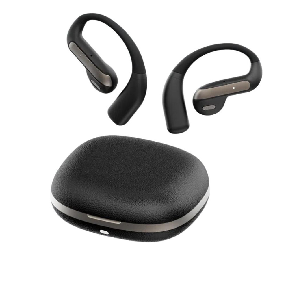 (Black)Wireless Earbuds Bluetooth Headphone Sport, 2025 Bluetooth Earbuds Stereo Deep Bass Over Ear Bud With Earhooks, Enc Noise Cancelling Mic,W 9022594240786