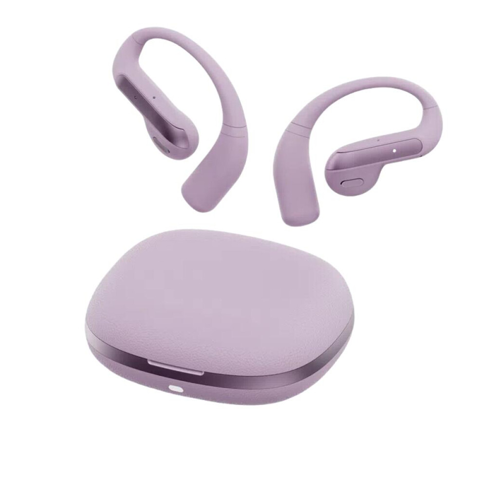 (Purple)Wireless Earbuds Bluetooth Headphone Sport, 2025 Bluetooth Earbuds Stereo Deep Bass Over Ear Bud With Earhooks, Enc Noise Cancelling Mic, 9022594240816