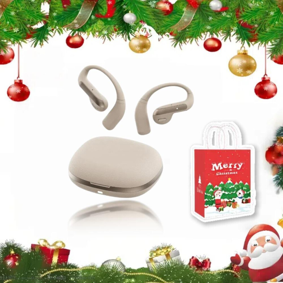 Christmas Gifts Bonus Box Wireless Earbuds Bluetooth Headphone Sport, 2025 Bluetooth Earbuds Stereo Deep Bass Over Ear Bud With Earhooks, Enc Noi 9022594241349