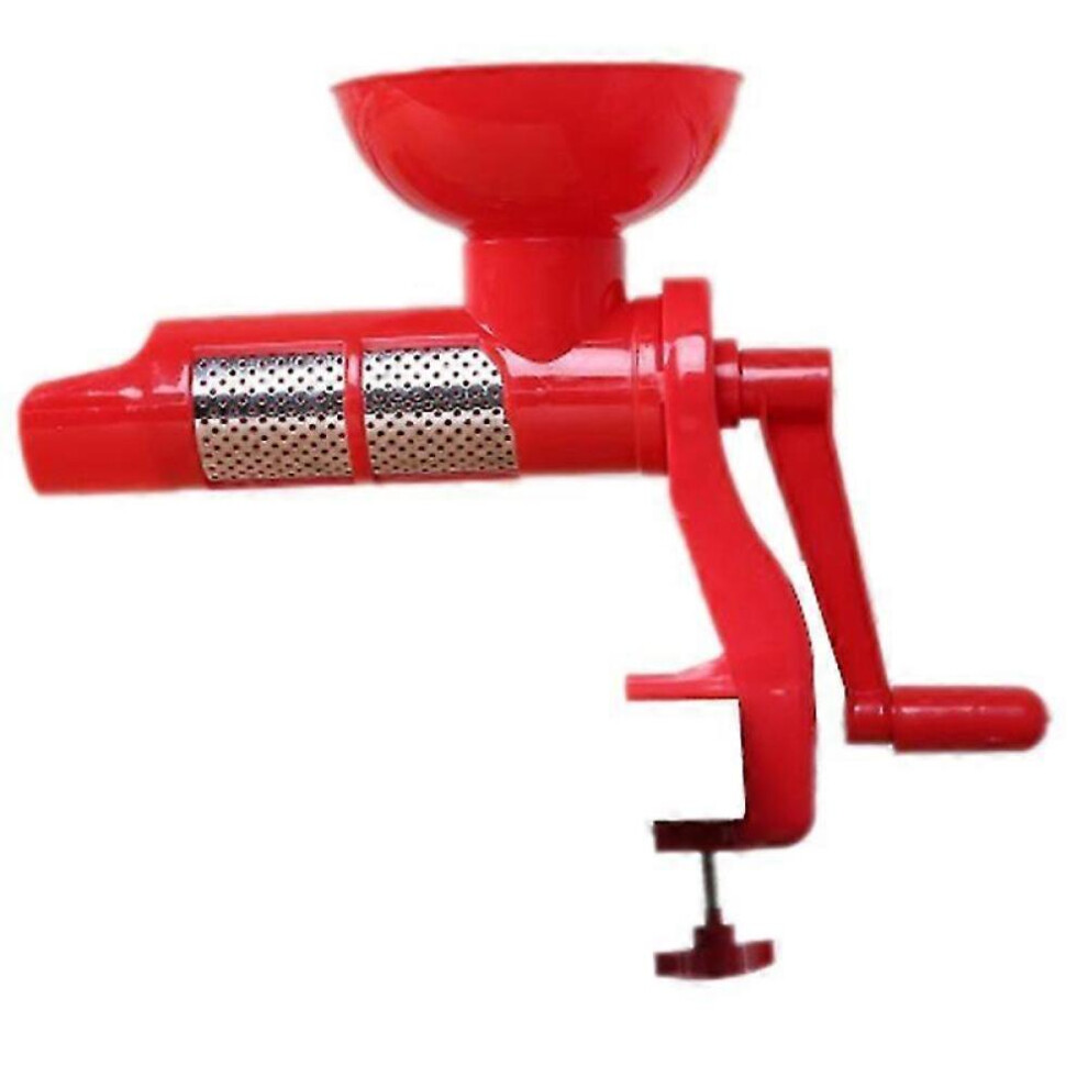 Manual Tomato Juicer, Plastic Hand Press Fruit Citrus Crusher With Strainer Easy Clean Kitchen Tool 9022594242438