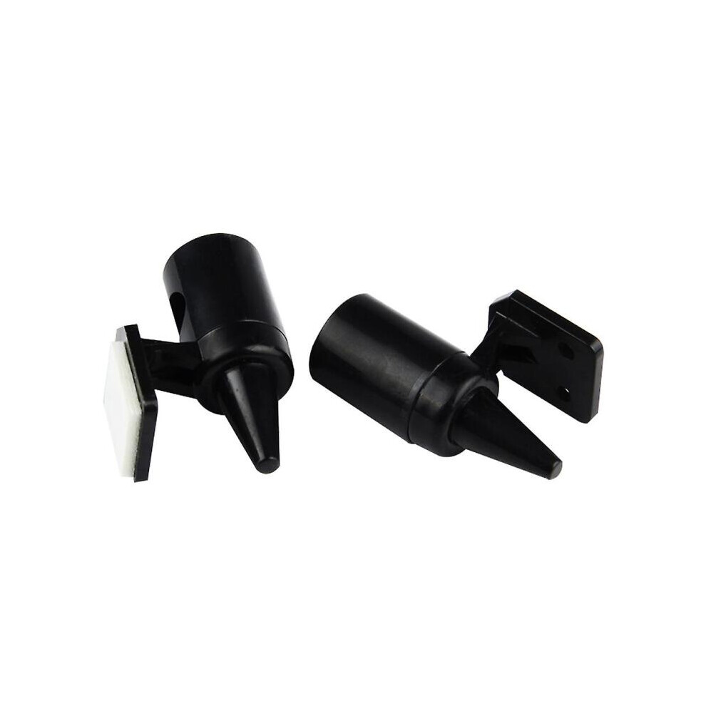 (Black)2 Pcs Sonic Alert Whistles For Deer Wildlife For Automotive Motorcycles Truck 9022594242827