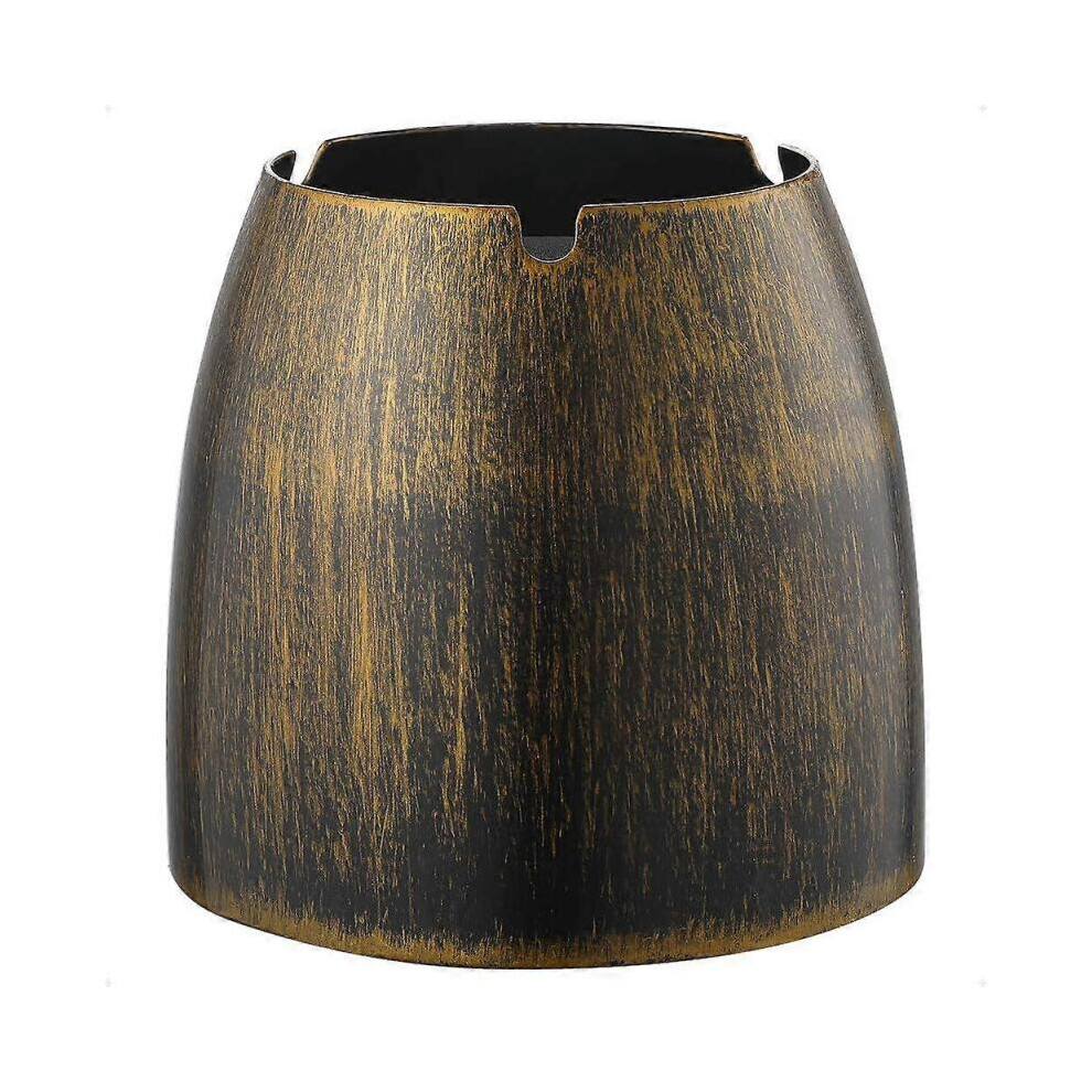 Xl Wind Ashtray Bronze Stainless Steel Ashtray For Outside & Inside Large Metal Table Ashtray 9022594242797