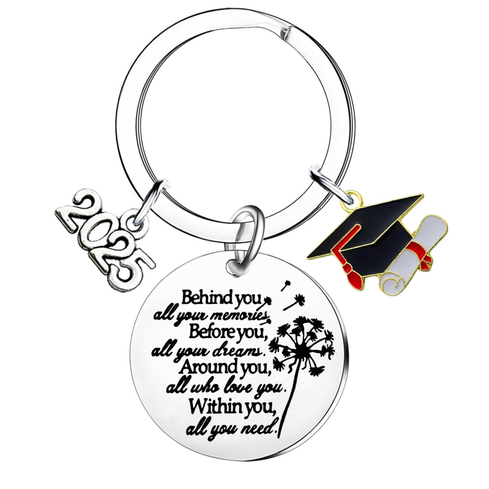 Graduation Gifts For Her Him Class Of 2025 Graduation Keychain For College Middle High School Graduate Gift For Daughter Son 9022594243152