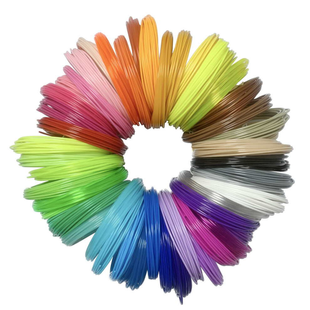 3D Pen Print Filament - 20 Bundle Pla Refills For 3D Printing - Ideal For Art, Crafts, Doodler To Create - Is Great Birthday And Christmas Gifts 9022594243282