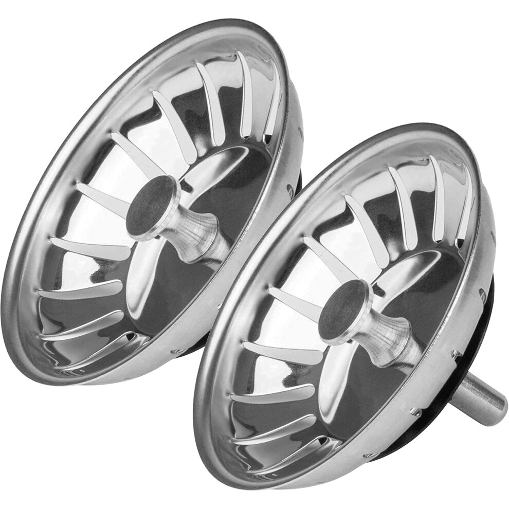 (83Mm)2 Pcs Blanco Strainer Basket 3.5" Eccentric 18 Drain Slots 119146 New 9022594243541
