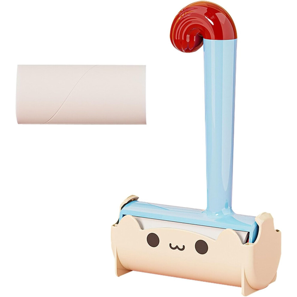 Cat Hair Remover Hair Remover For Cats And Dogs With Climbing Handle Reusable Sticky Multifunctional Cleaner (Blue, A) 9022594243589