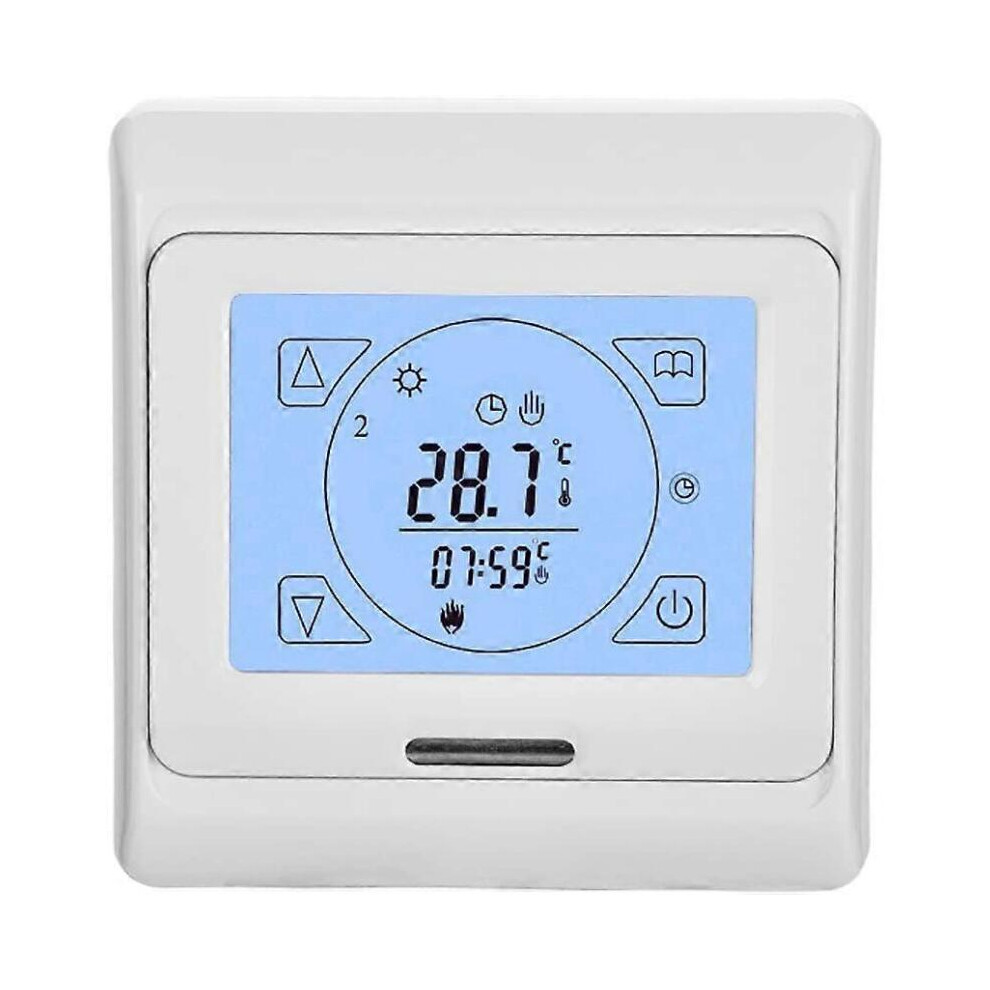 Touch Screen Programmable Electric Underfloor Heating Thermostat 9022594244371