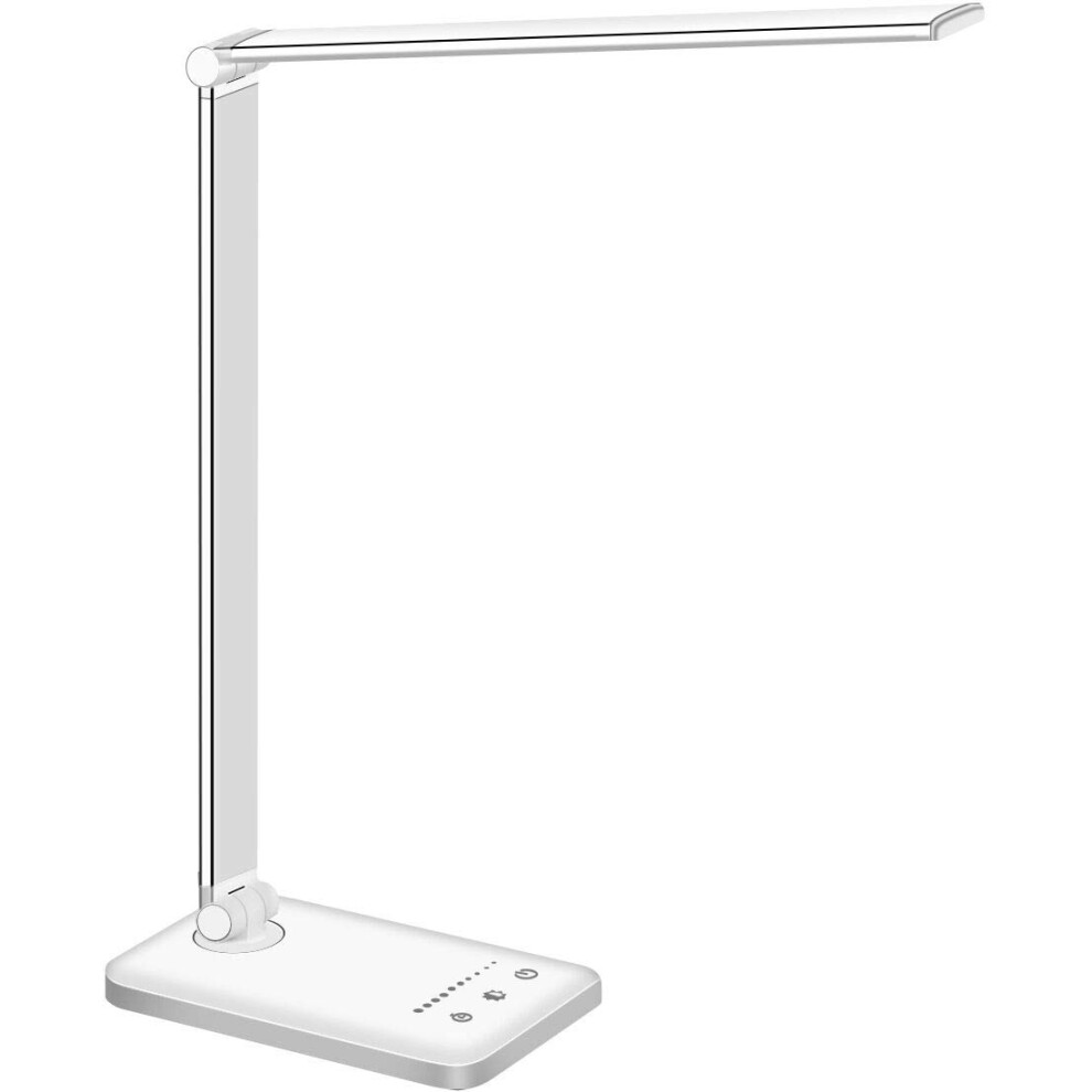 Led Desk Lamp, Desk Flexo (Eye Care, Usb Port, 5 Modes, 10 Brightness Levels, 30/60 Minute Timer, Memory Function) 9022594244562
