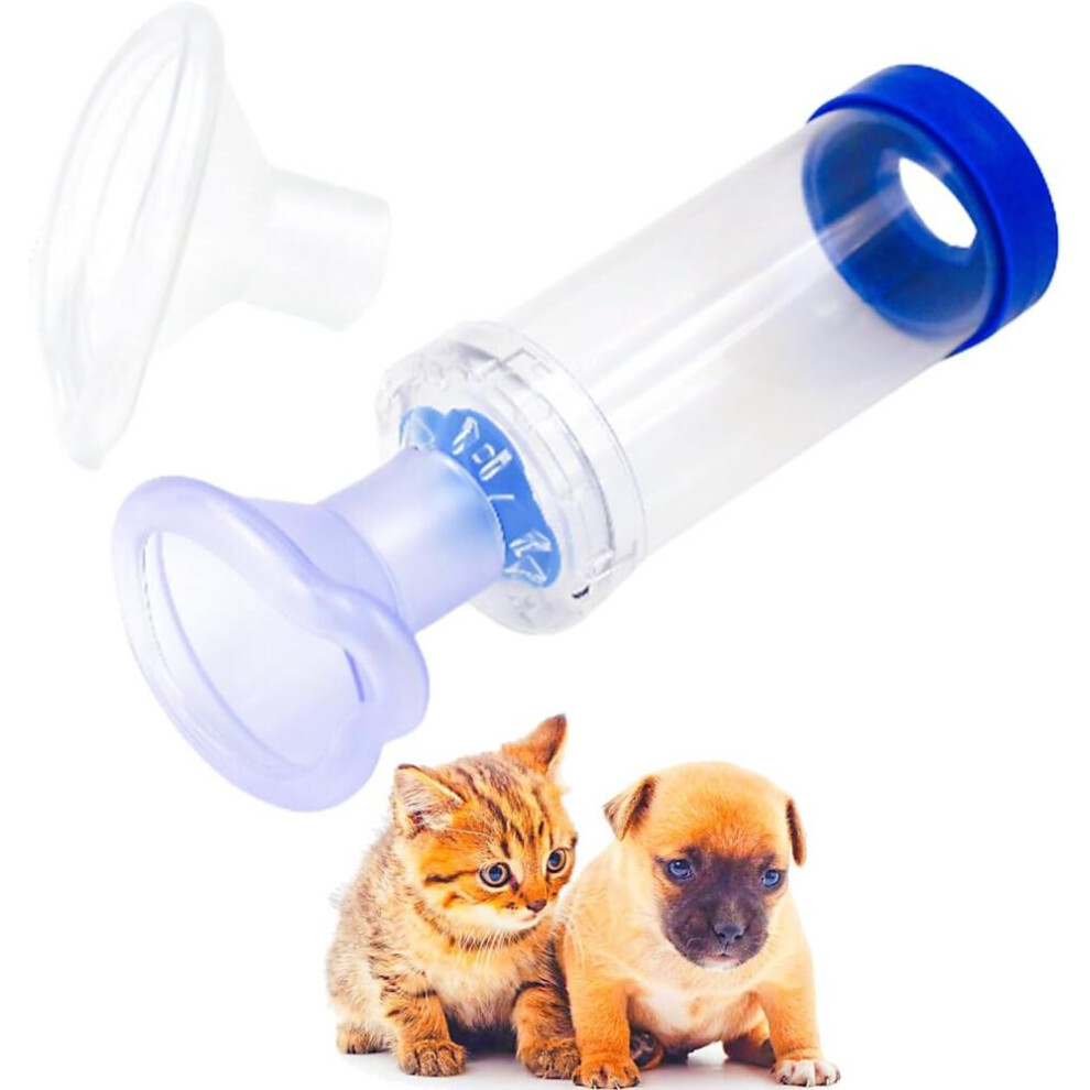 Cat Asthma Spacer For Inhaler, Portable Aerosol Chamber With Mask 9022594244913