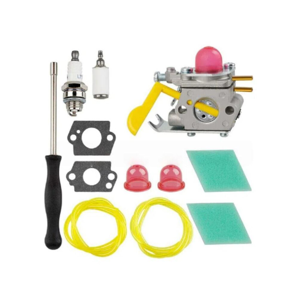 Carburetor Compatible With Poulan Featherlite Weed Eater 545081808 Replacement Part 9022594245002