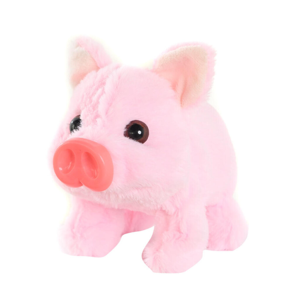 Electronic Plush Pig Pet Toy Cartoon Stuffed Animal Interactive Realistic Pig Calling Sound Dancing Doll Children Birthday Gift 2025 9022594245507