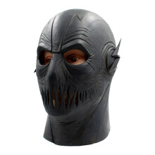 Anime Black Flash Zoom Mas TV Ganzkopf-Maske, atmungsaktiv, aus Latex, ideal für Halloween, Cosplay, Kostümpartys und mehr. Das perfek