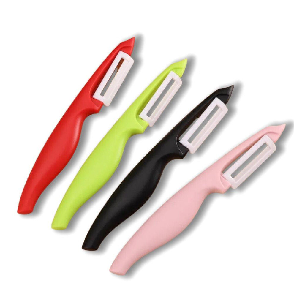 4Pcs Peeler Potato Peelers Swivel Fruit Vegetable Peeler For Kitchen Good Grip Stainless Steel Apple Peeler With Non-Slip Handle-Yvan 9022594246399