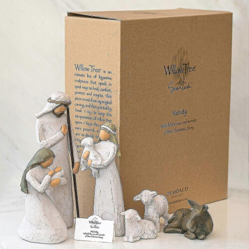 Nativity, Sculpted Hand-painted Nativity Figures, 6-piece Set 2