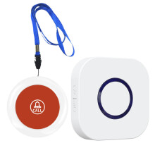 Emergency Call Button for Seniors - Wireless SOS Alarm System - 150M Range - Home Care, Elderly, Patient Safety The best Gift for the Elderly