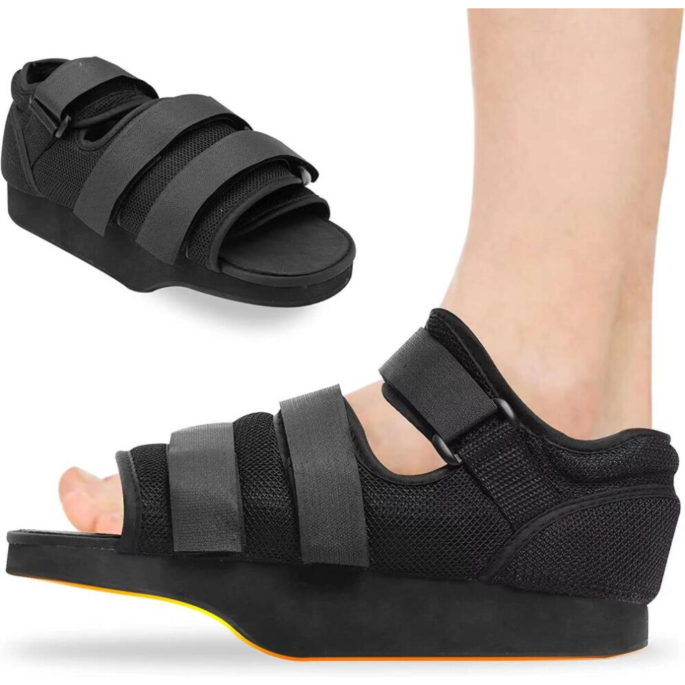 Post Op Shoes For Broken Toe Surgery Forefoot Offloading Healing Boot Post Surgical Wedge Foot Splint For Surgery For Men And Women (Medium) 9022594246849