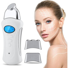 3 In 1 Galvanic Spa Microcurrent Facial Massager Beauty Machine Wrinkle Remove Shrink Pores Face Lifting Skin Care Tools The Best Gift for your G