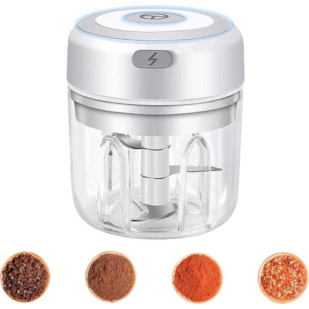 Electric Mini Food Chopper, Electric Garlic Chopper, Mini Food Processor,Electric Vegetable Chopper (250Ml) 9022594238813