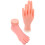 2 Stuks Manicure Oefen Linkerhand Linkervoet Kunstnagel Training Model 8