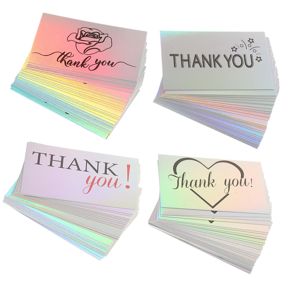 120 Sztuk Ozdobnych Kart DzięKczynnych Dla KlientóW-image