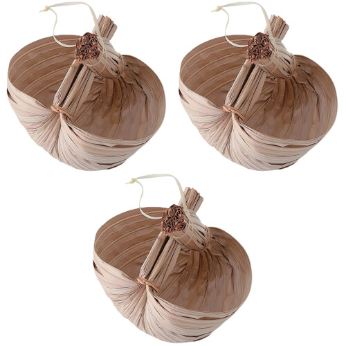 3Pcs Tigela Para E Sorvete De Trançada 2