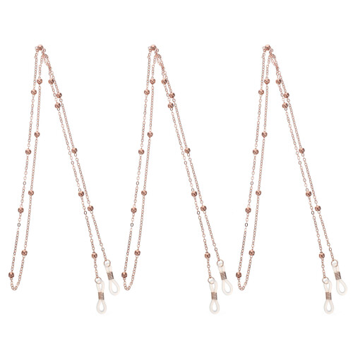 3Pcs Colar Com Para Óculos E Máscara