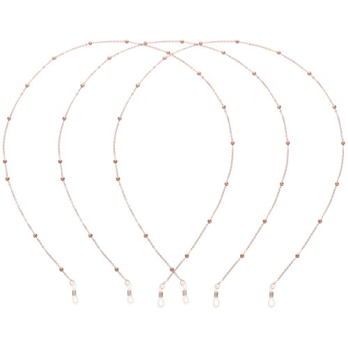 3Pcs Colar Com Para Óculos E Máscara 2