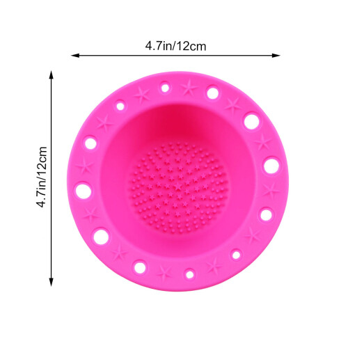 1 Escova Silicone Para Pinceis Maquiagem ( ) 1