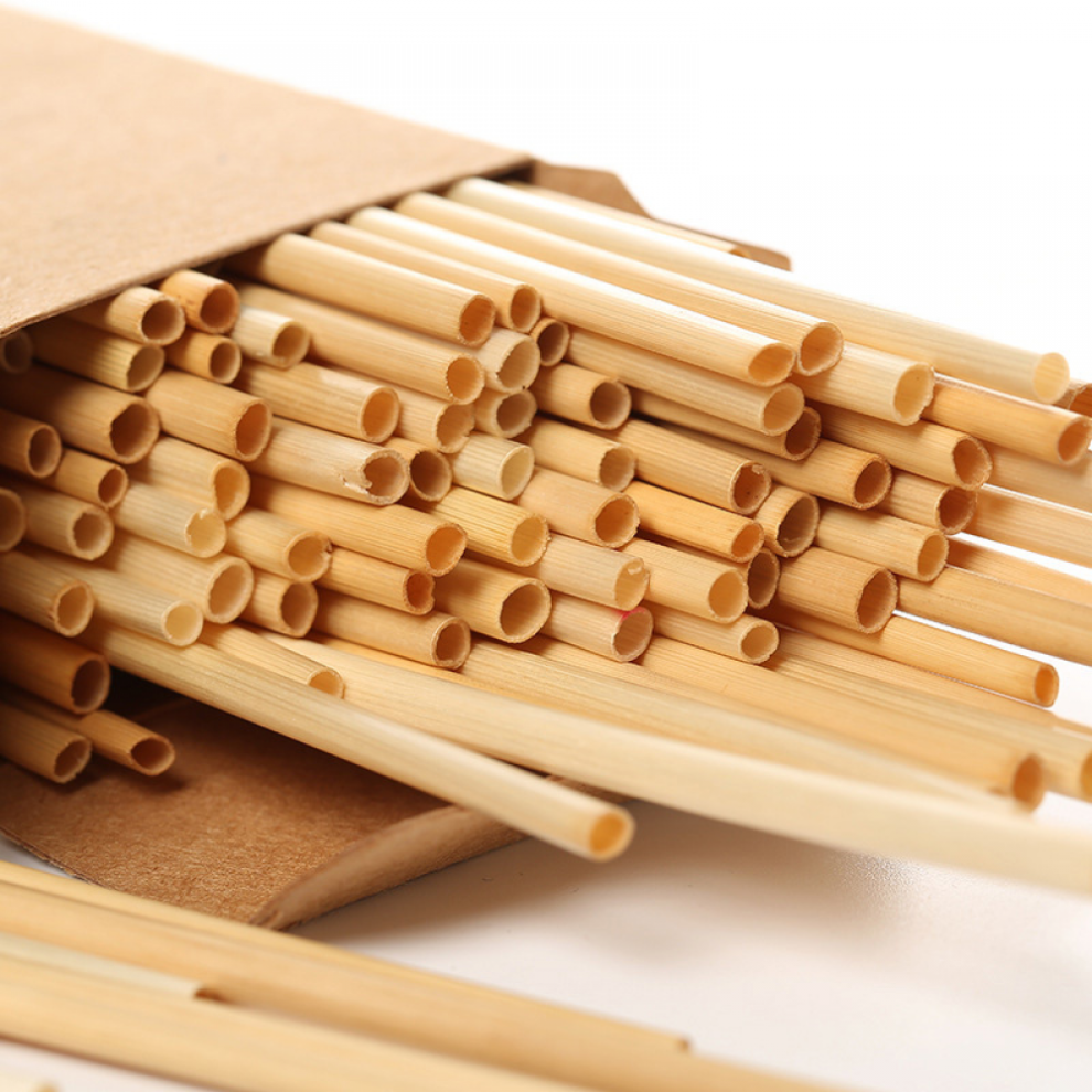 100Pcs Sugarcane Straws 8 Inch Compostable Straws Biodegradable Eco-Friendly Drinking Straws 9022594247709