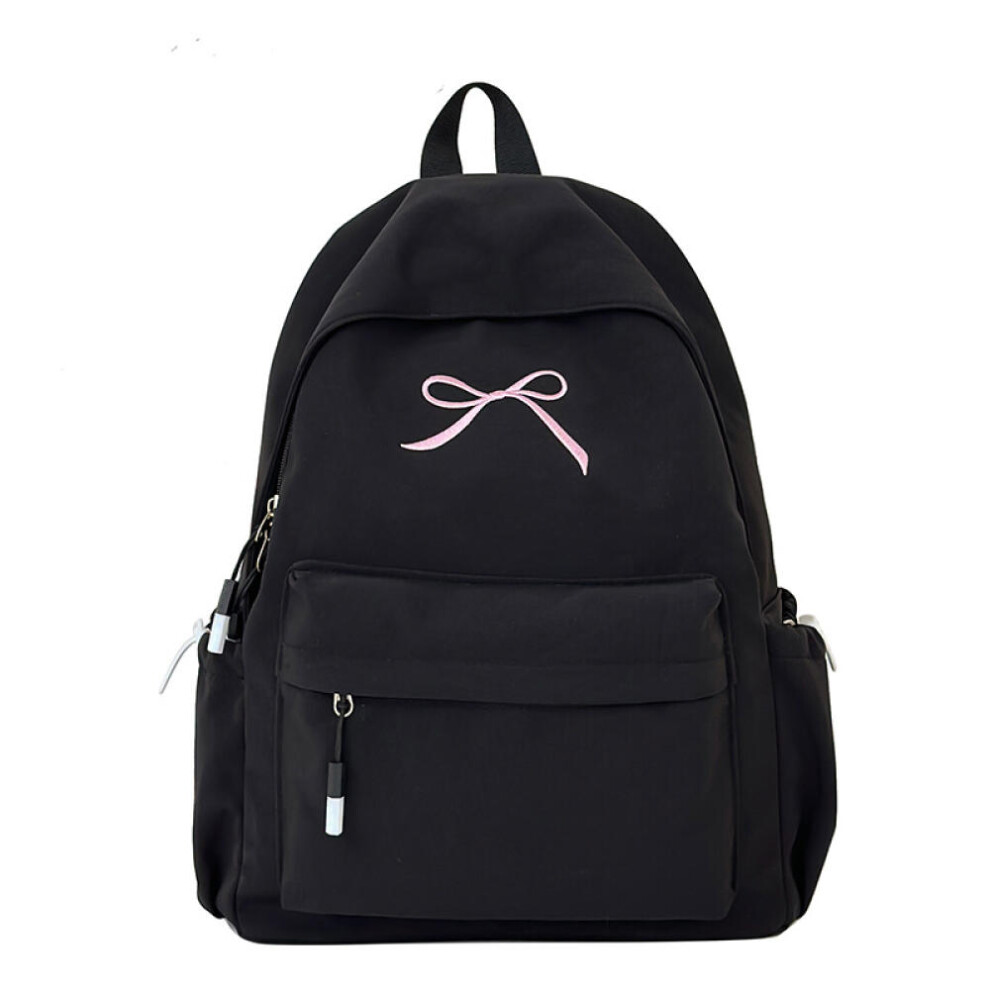 Travel Backpacks For Teens And Girl Casual Daypacks Sweet Bows Backpacks Students School Bag Japanese Styles Rucksack Black The Best Gift For Chi 9022594250464
