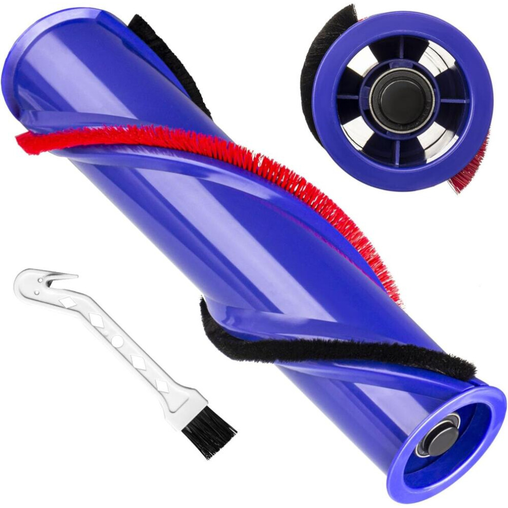 Upgrade Anti-Tangling Brushbar With End Cap Compatible With Dyson V11 V10 V8 V12 Slim Vacuum Cleaner Part No. 97 9022594250778