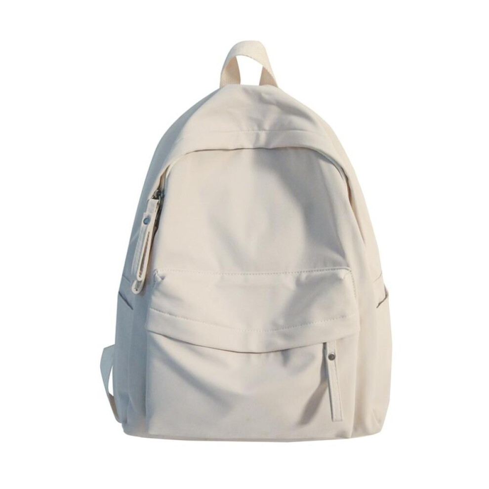 Large Capacity Bookbag Nylon Backpack Travel Rucksack Cute Casual Daypack School Bag For Women Student Teenagers White The Best Gift For Children 9022594251072