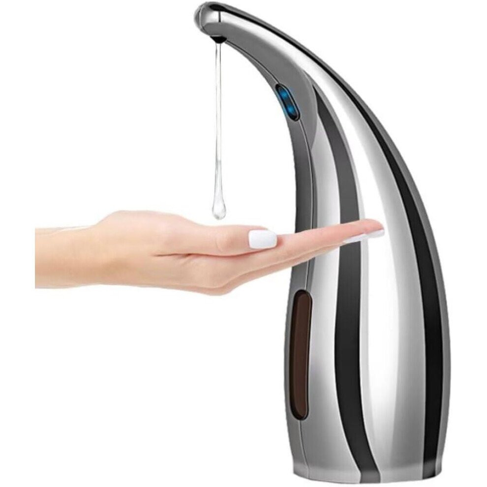 Soap Dispenser Automatic, Soap Dispenser For Kitchen Sink And Bathroom, Touchless Liquid Soap Dispenser, Silver, 300Ml 9022594251898