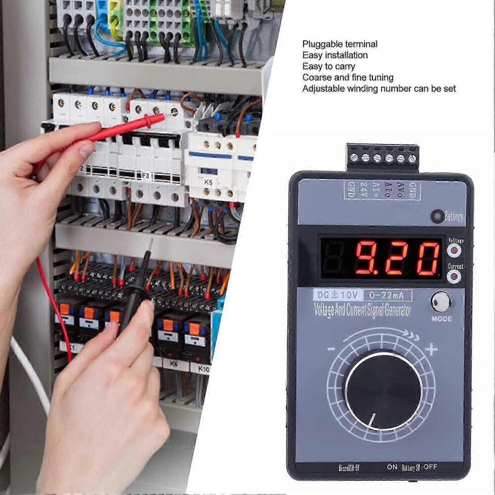 Générateur De Signal Analogique 0-10V DC – Module Réglable Pour PLC, MCU – Sortie 0-10V / 10 MA Max – Alimentation 12-30V
