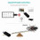 Infrared Hacking Controller, Advanced Hacker Tool, Compatible with TYPE C, Black Finish - Model B13 5