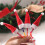 60PCS Mini Felt Santa Hats Christmas Tableware Silverware Holders Wine Bottle Decor 6