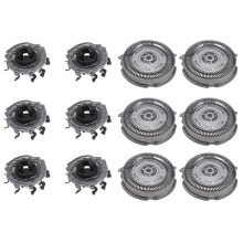 6 Pack SH50 Replacement Heads compatible with Philips Norelco Series 5000 Shavers, S5000 S5420 S5380 S5351 MultiPrecision Blades