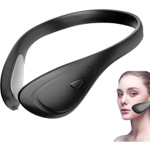 (Schwarz) Perfect Jaw EMS Mikrostrom-Lifting-Gerät, EMS Mikrostrom-Gesichtsformungs-V-Formungs-Schönheitsgerät, V-Gesichtsformungs-Mas