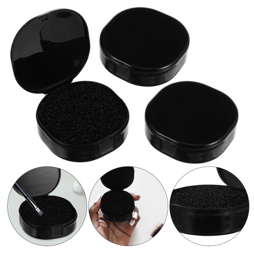 3Pcs De Para Pincéis Maquiagem Esponja Ferramenta 2